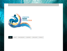 Tablet Screenshot of lebanonwaterfestival.com